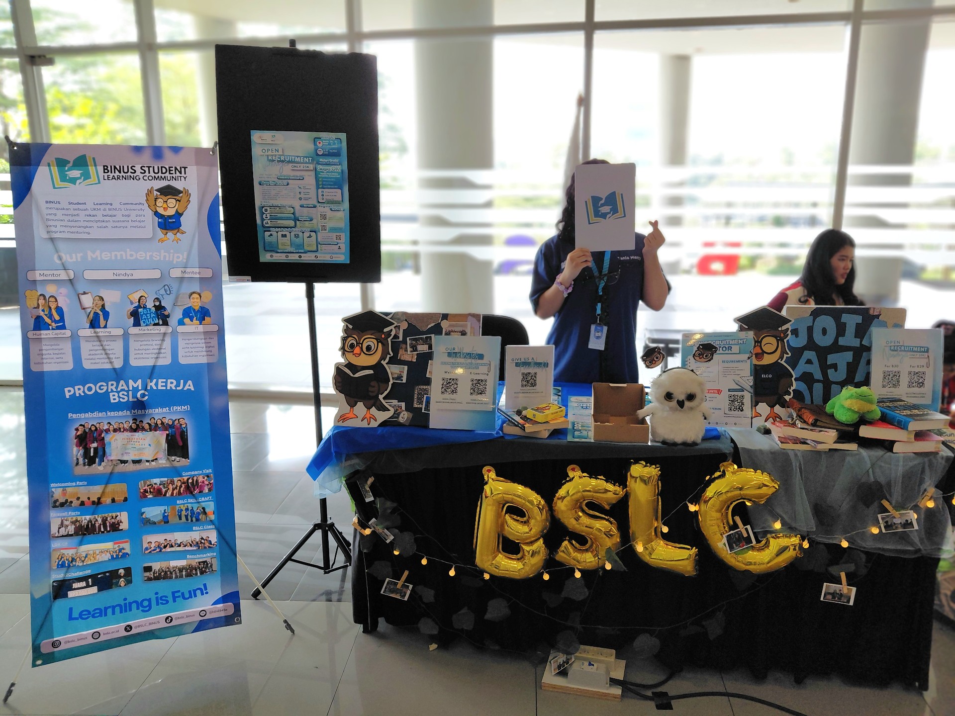 Booth EXPO BSLC 2026 BINUS @Bekasi