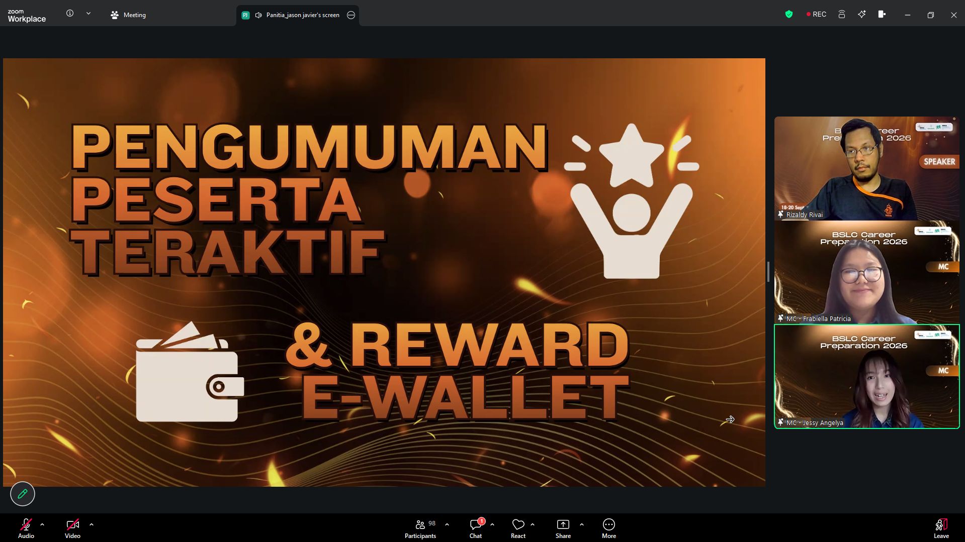 Pengumuman Peserta Teraktif Day 2