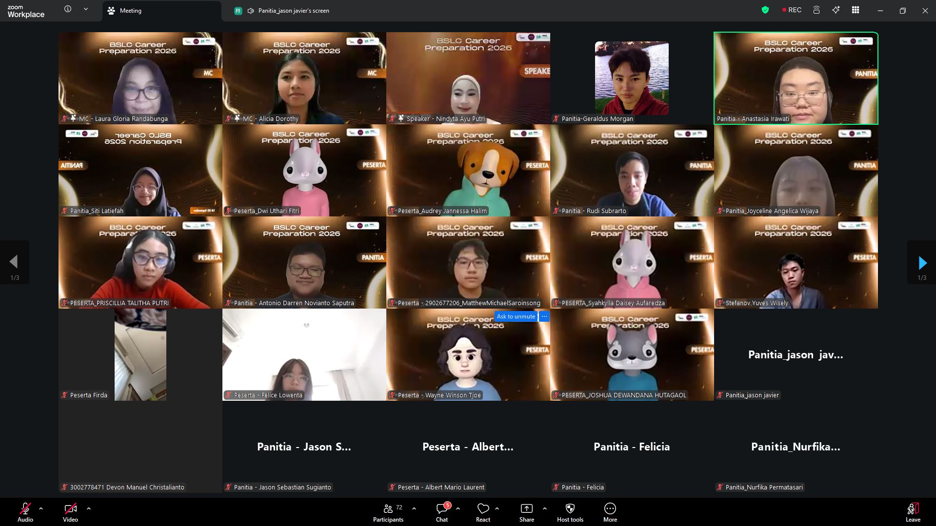 Sesi Dokumentasi Bersama