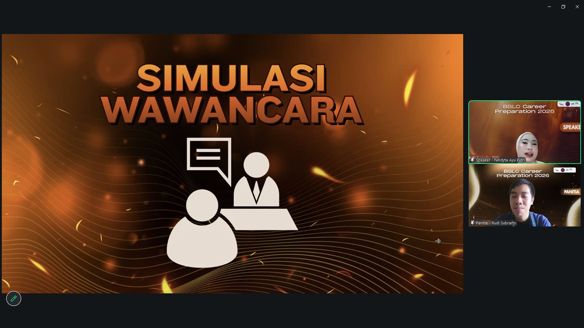 Sesi Simulasi Wawancara