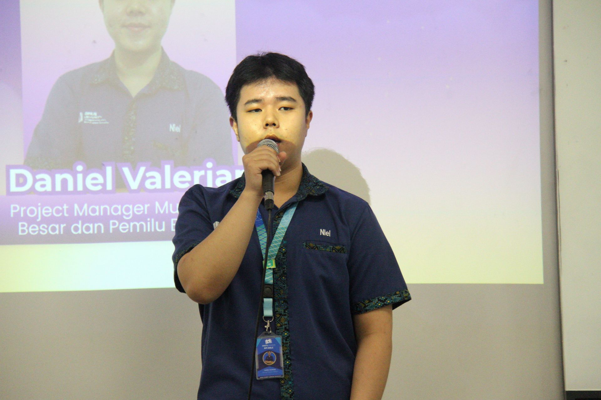 Kata Sambutan Project Manager