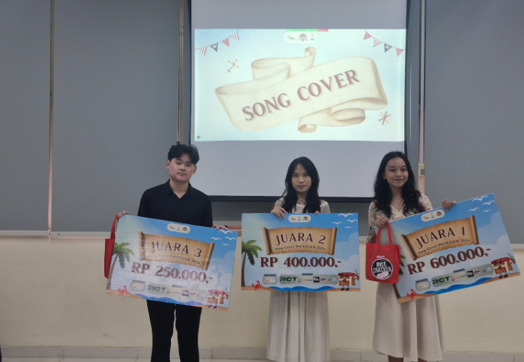 Sesi pengumuman juara lomba Song Cover