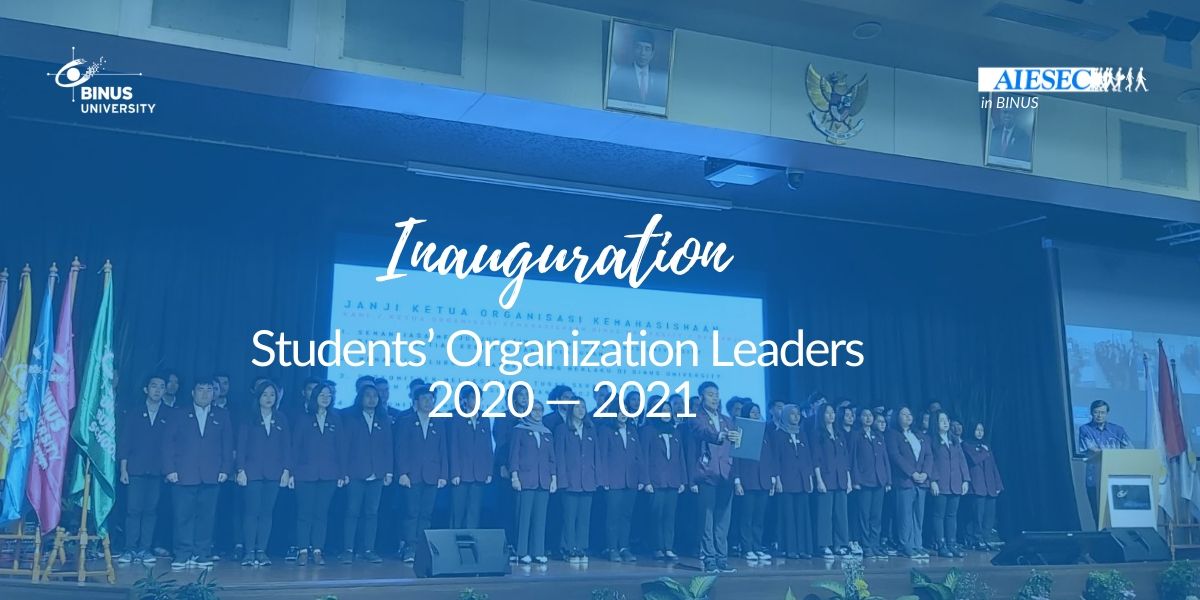 Inauguration of Students’ Organization Leaders 2020 – 2021
