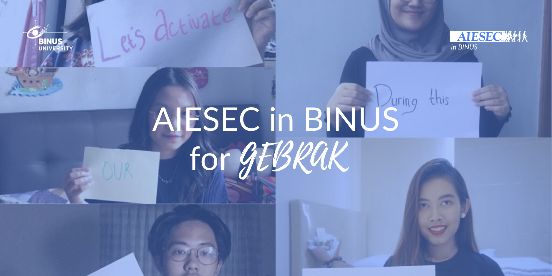 AIESEC in BINUS for GEBRAK!