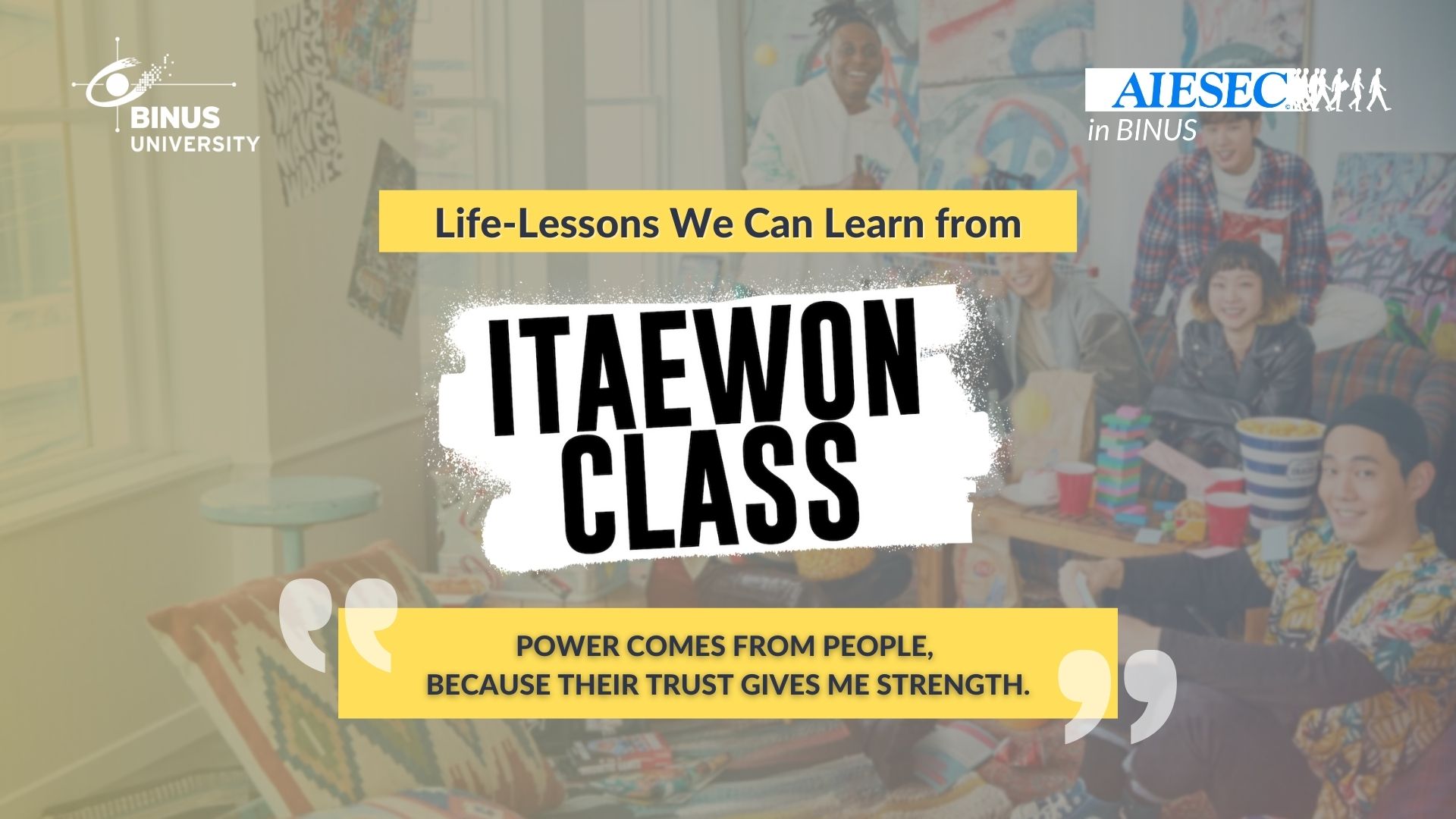 #FilmMorals: Life Lessons We Can Learn from Itaewon Class