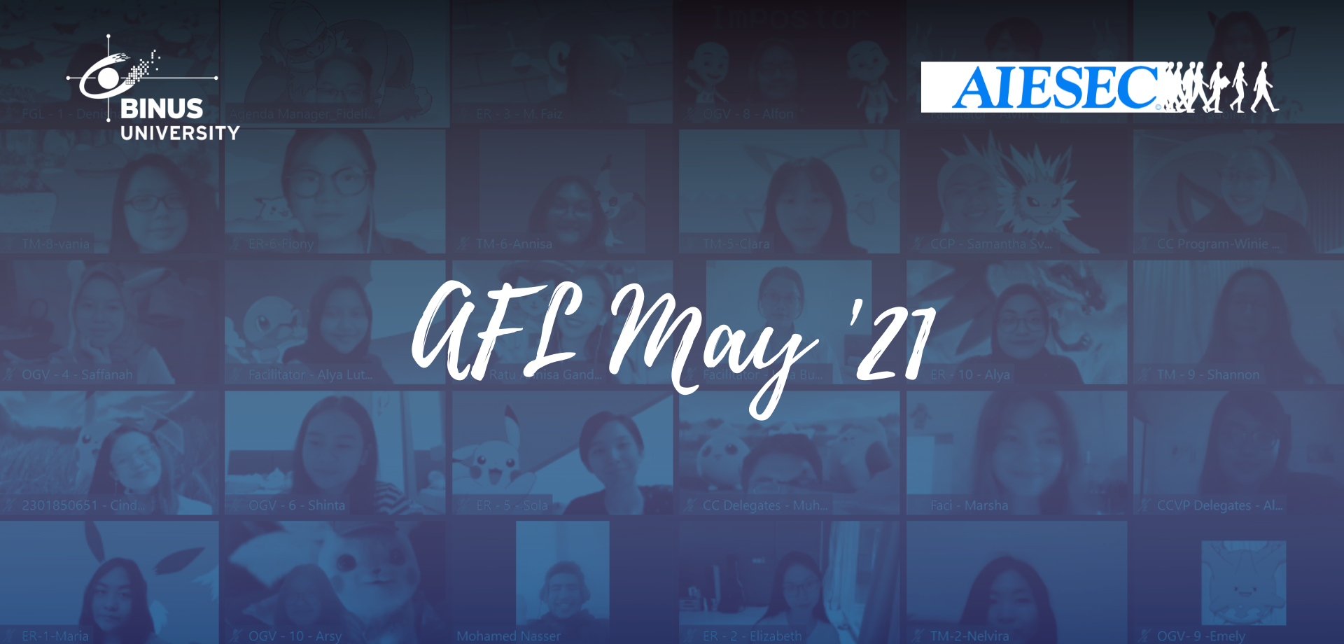 AFL Bi-Weekly Session May 2021