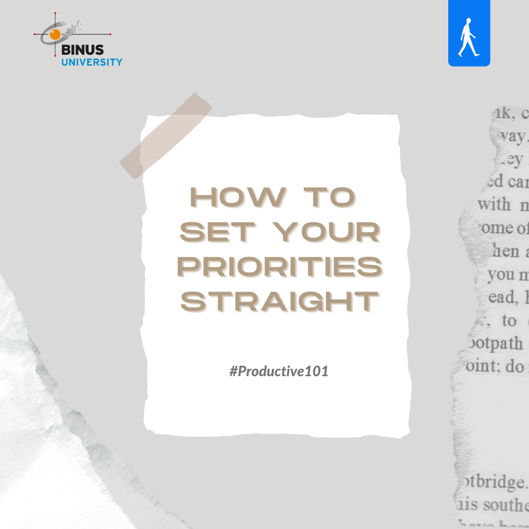#Productive101: How to Set Your Priorities Straight