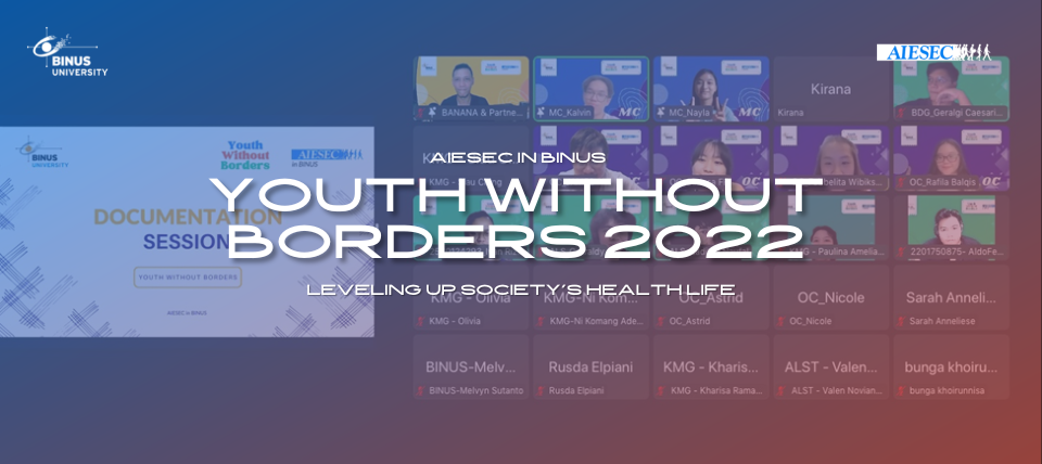 Youth Without Borders 2022 Leveling Up Society’s Health Life