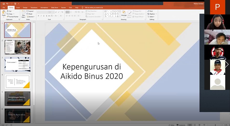 Welcome Party Aikido 2020