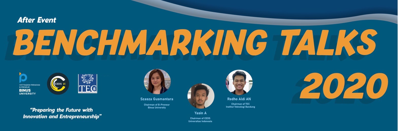 BENCHMARKING TALKS BPRENEUR 2020