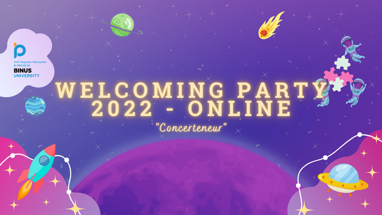 Welcoming Party 2022 – Online