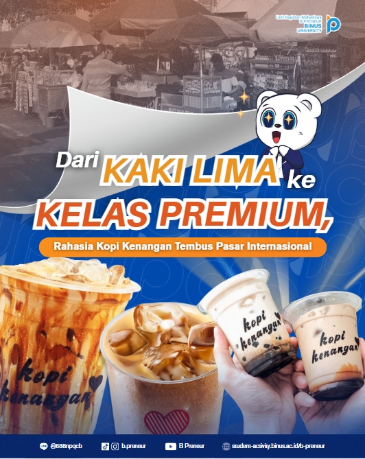 Dari Kaki Lima Ke Kelas Premium: Rahasia Kopi Kenangan Tembus Pasar Internasional
