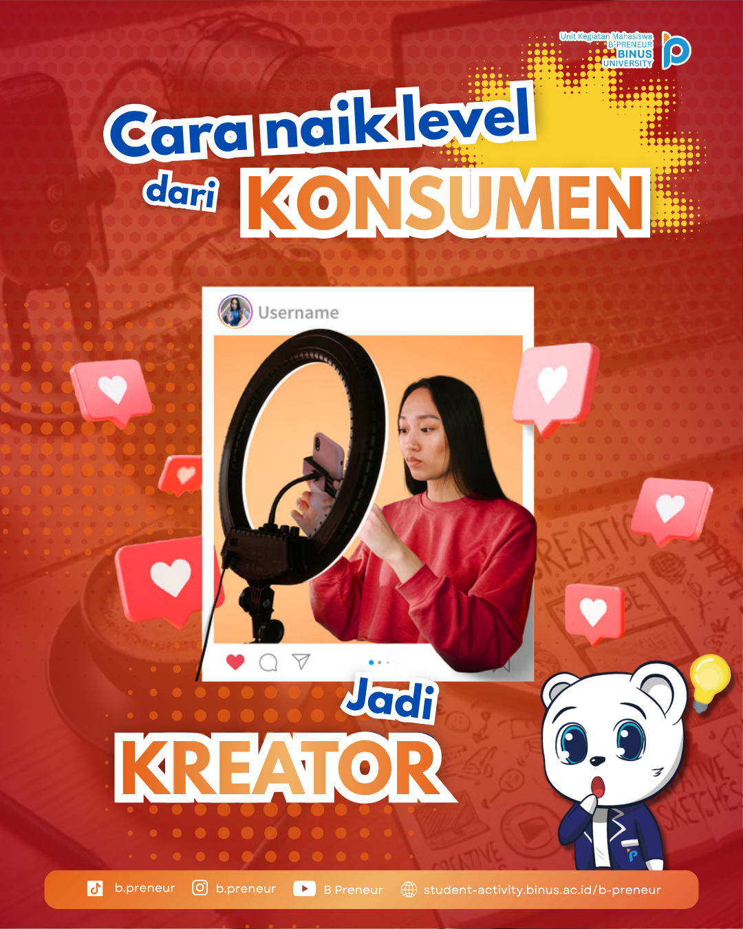 Cara Naik Level Dari KONSUMEN Jadi KREATOR