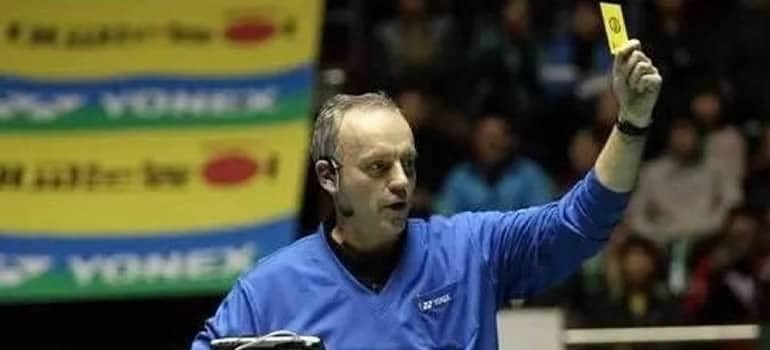 Jenis Penalty Card dalam dunia Badminton