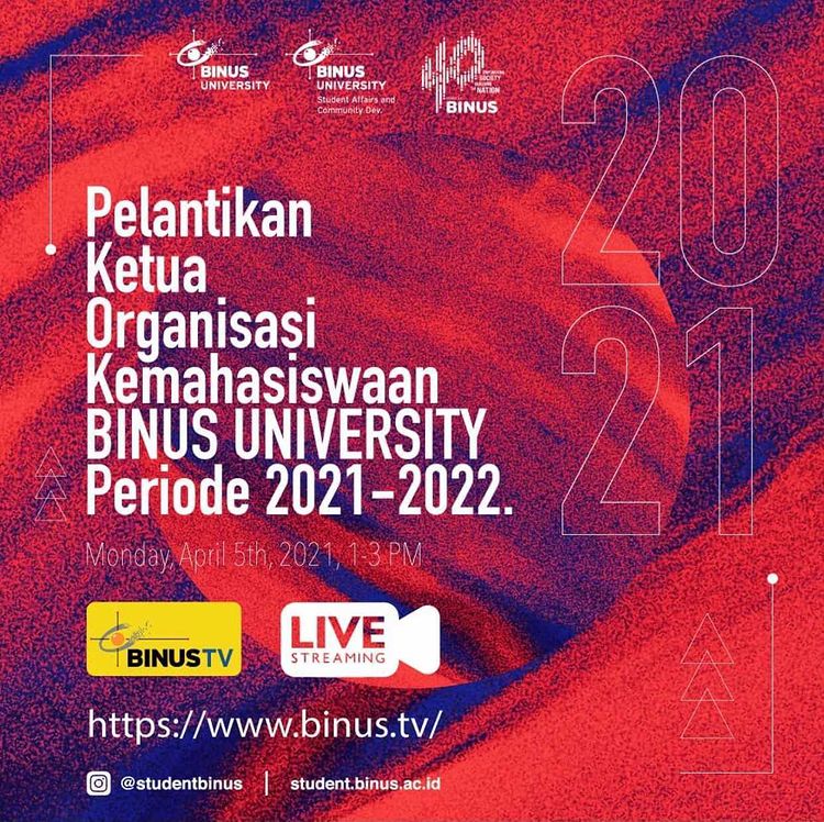 Pelantikkan Ketua Organisasi Kemahasiswaan Periode 2021-2022
