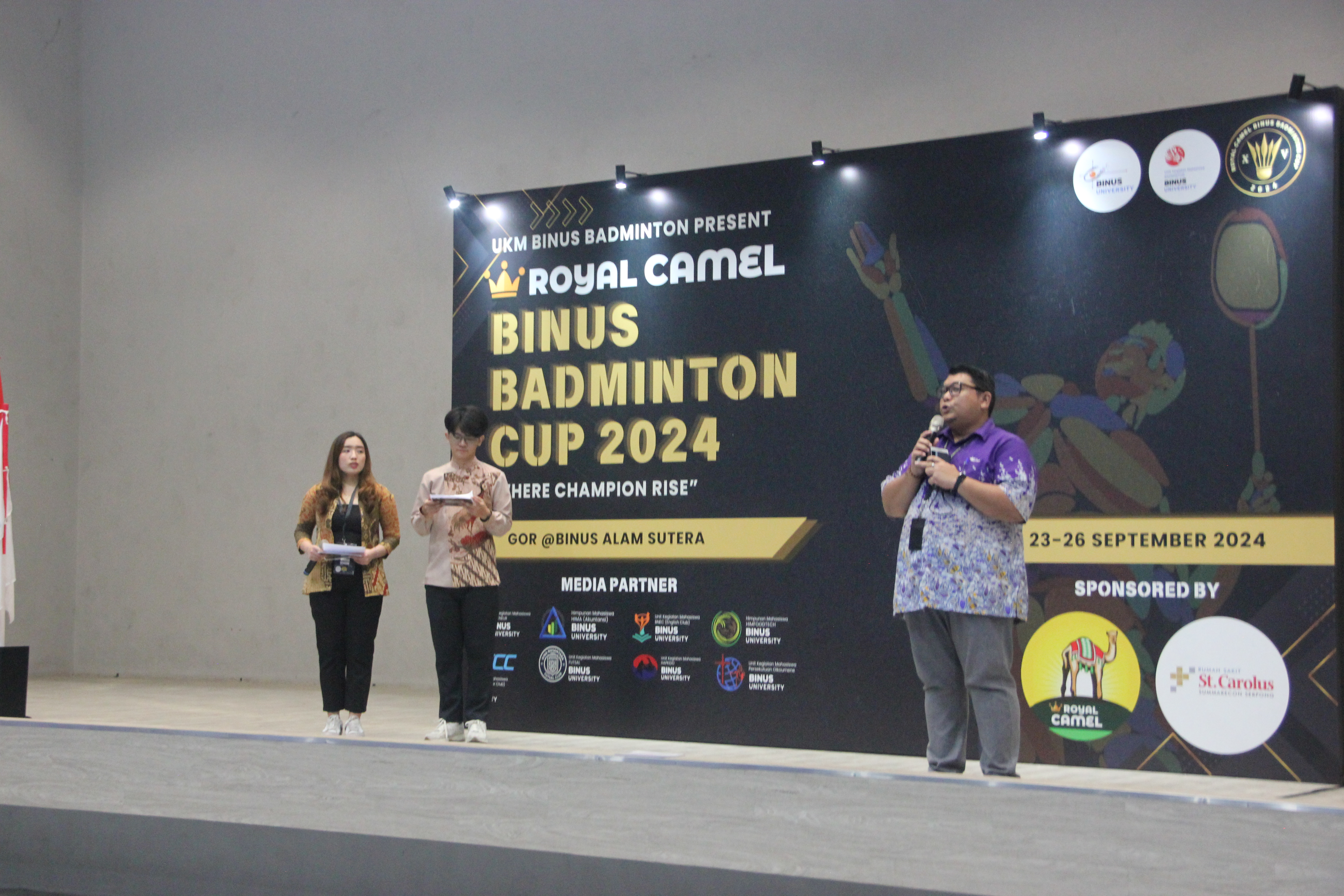 Royal Camel Binus Badminton Cup 2024