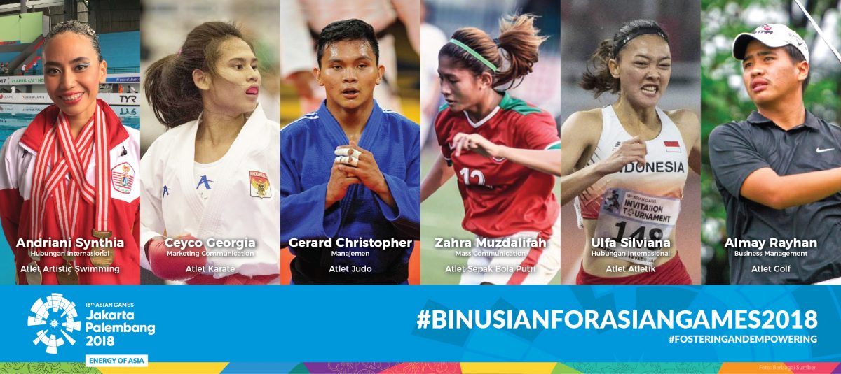 BINUSIAN FOR ASIAN GAMES 2018