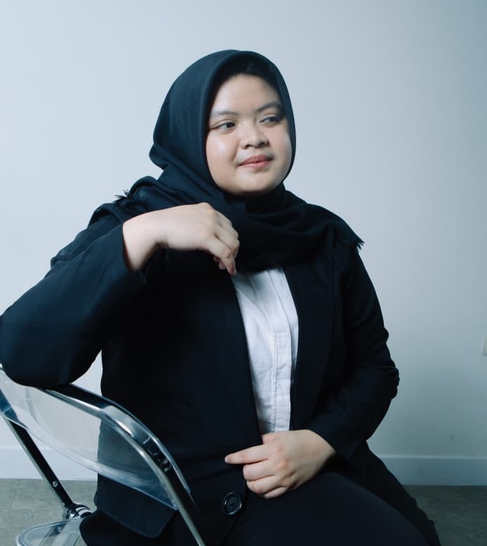 Hanifah Adzra Khalilah- General President of Binus Business International Club 25/26