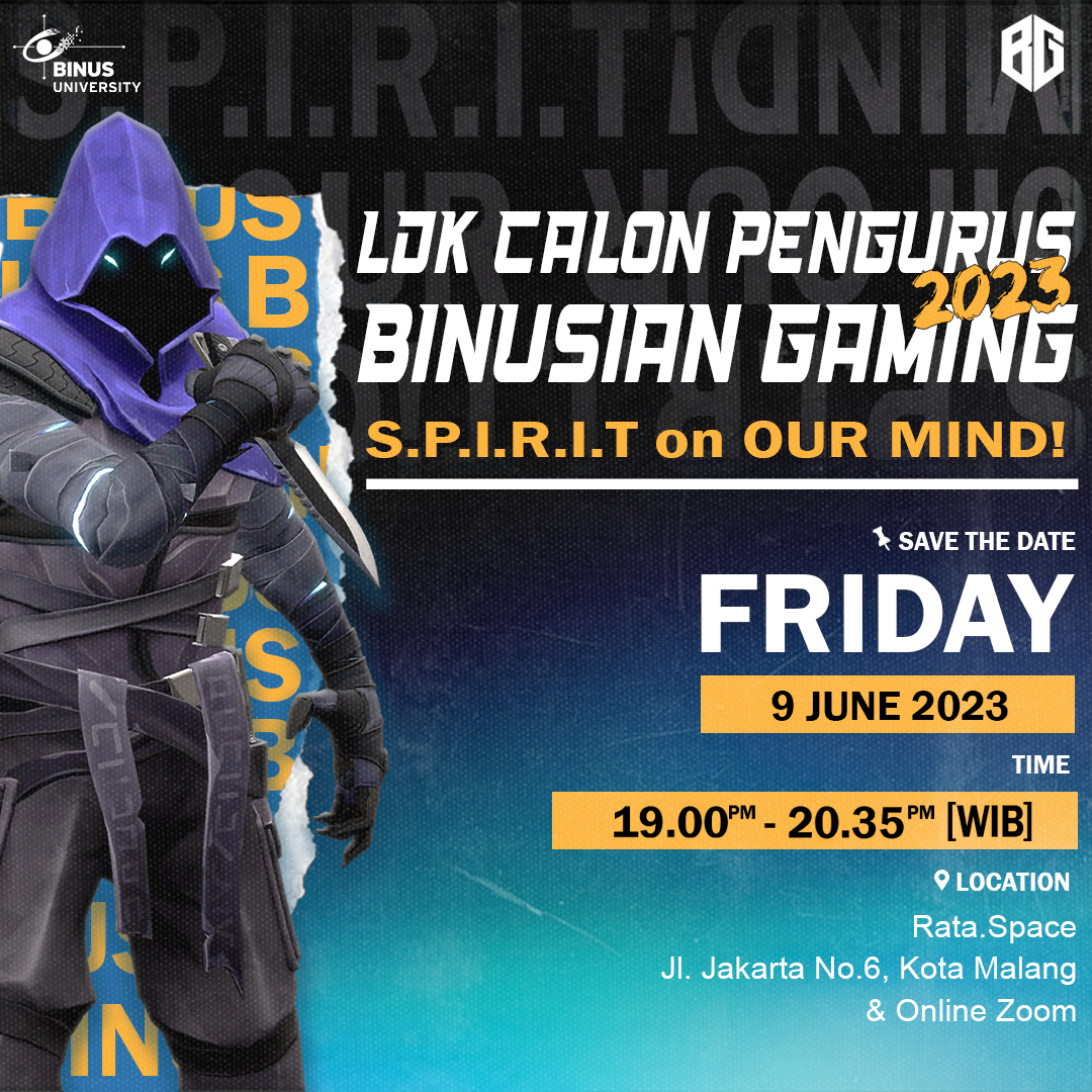 Latihan Dasar Kepemimpinan Calon Pengurus Binusian Gaming 2023