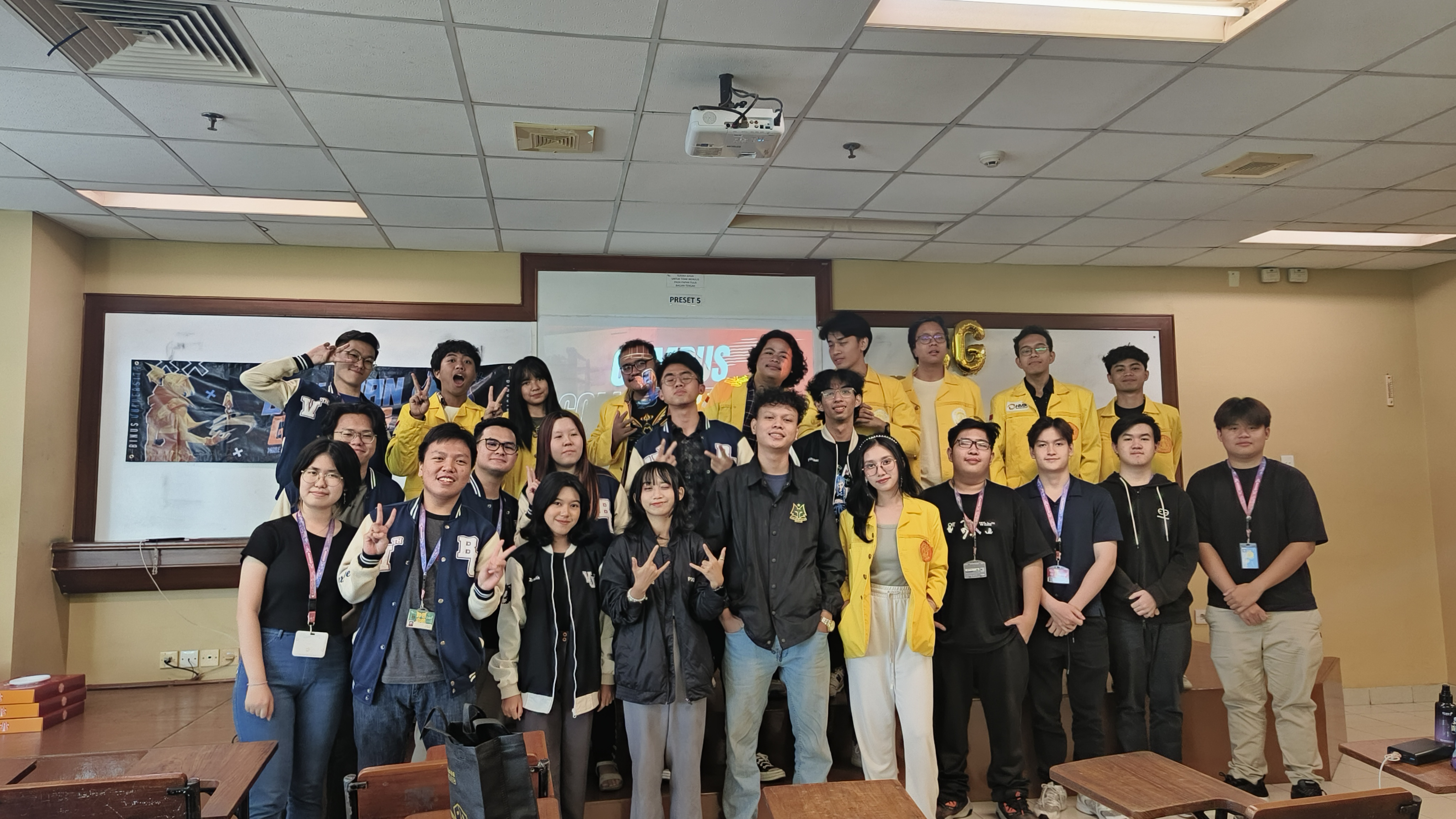 Binusian Gaming Campus Collaboration KEMANGGISAN BG x UIESC x VJE