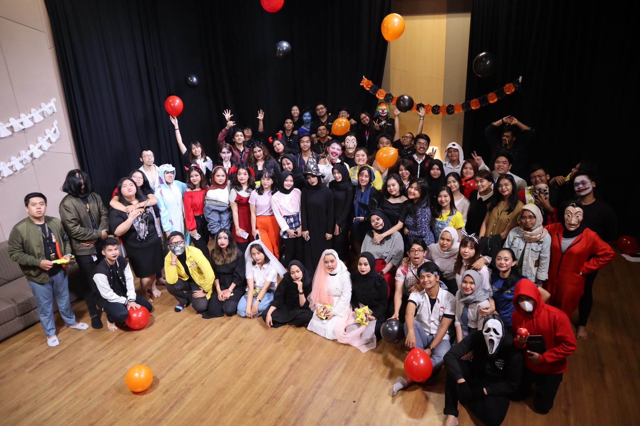 INTERNAL GATHERING HALLOWEEN BINUS TV Club