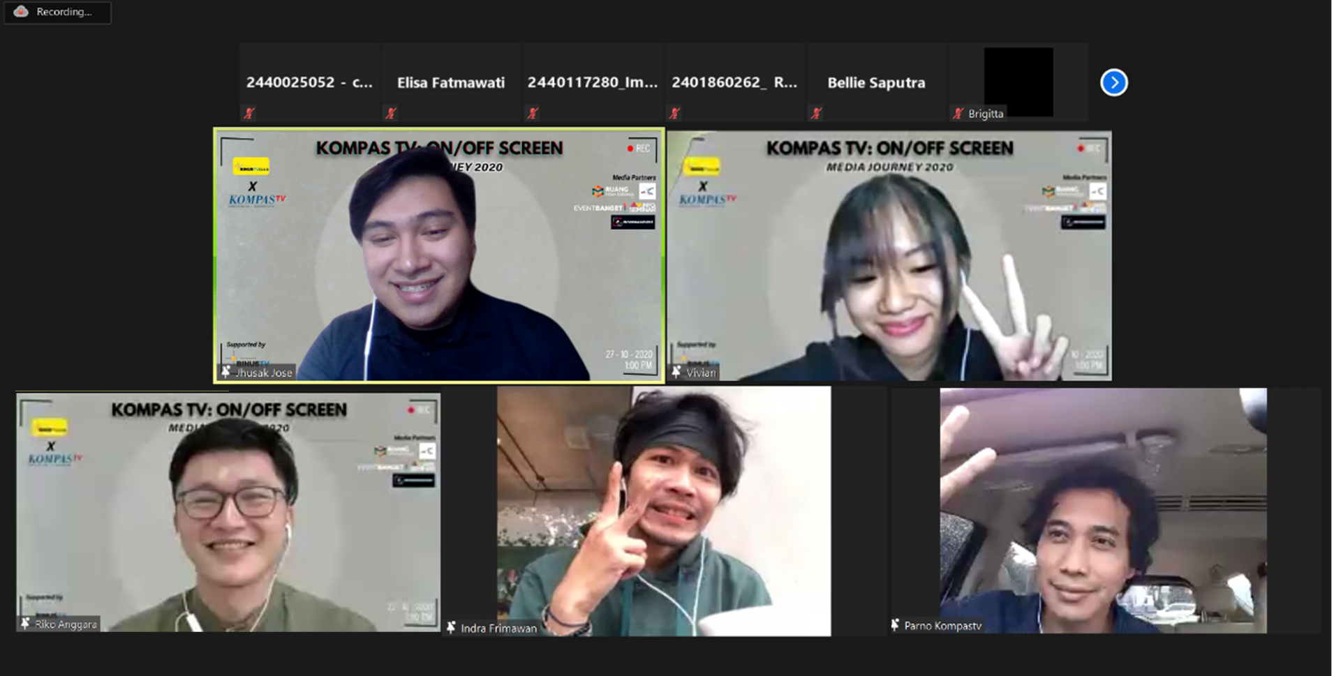 MEDIA JOURNEY 2020 | KOMPAS TV: ON/OFF SCREEN “HIGHLITING A PERFORMANCE”