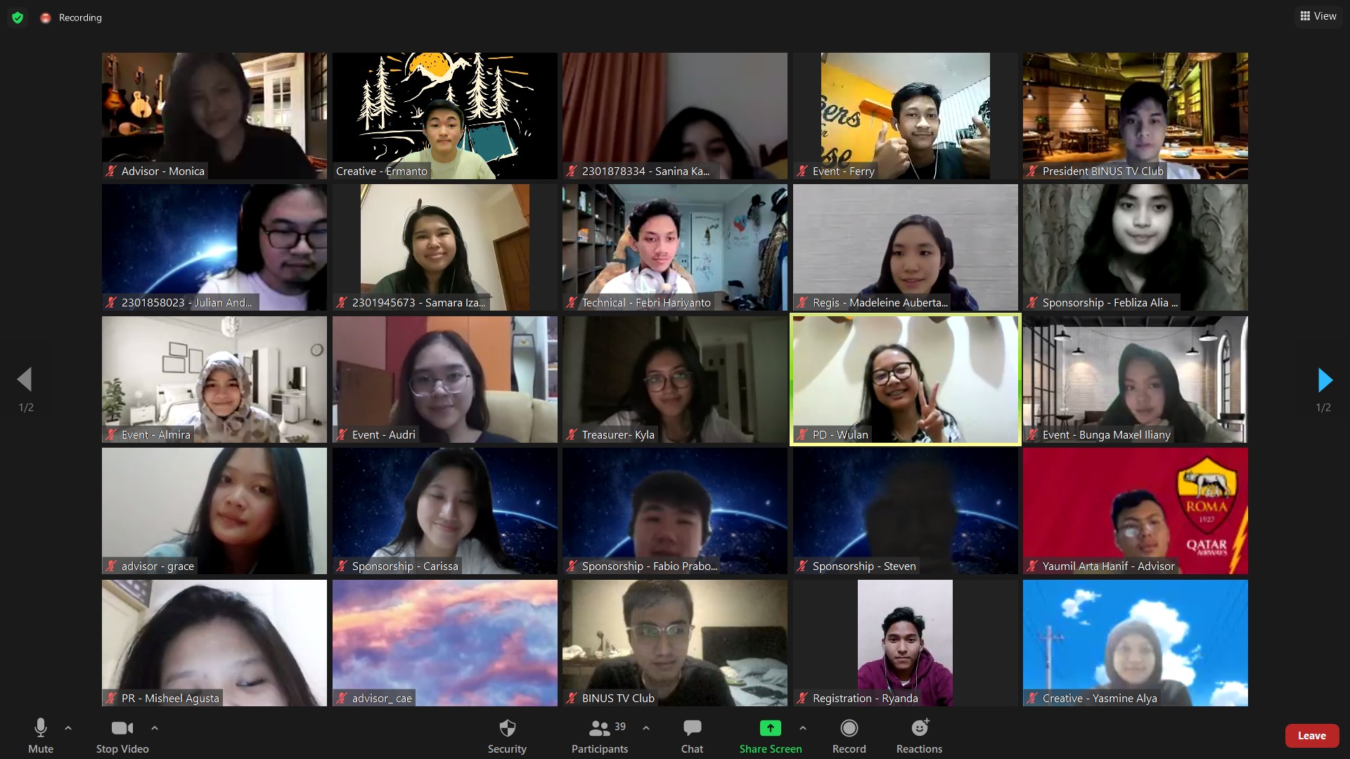 Rapat Kedua #7 Screening Project (14/06)