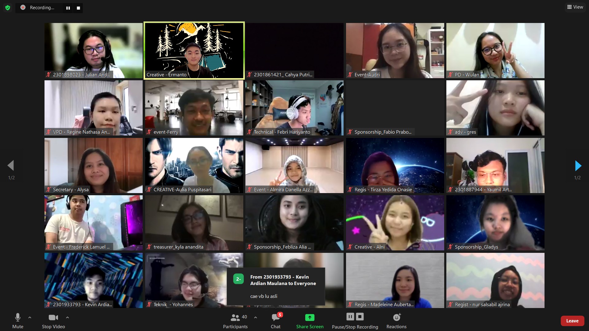 Rapat Ketiga #7 Screening Project (28/06)