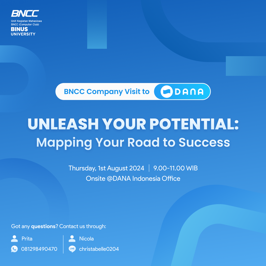 BNCC COMPANY VISIT: “Unleash Your Potential: Mapping Your Road to Success”