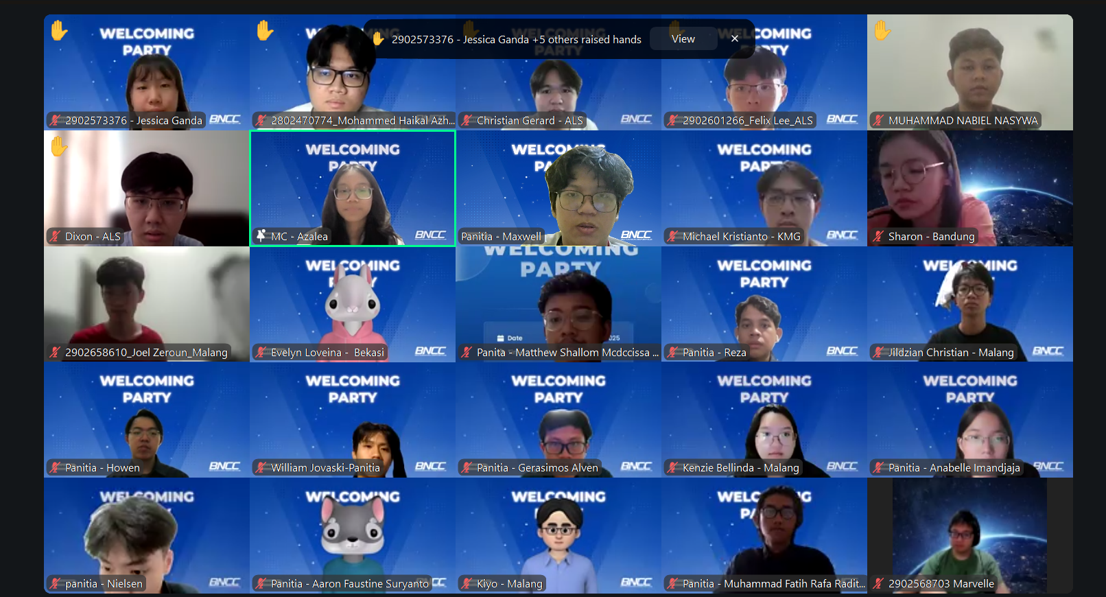 BNCC Welcoming Party 2025 — “Shape the Future, Spark the Movement”