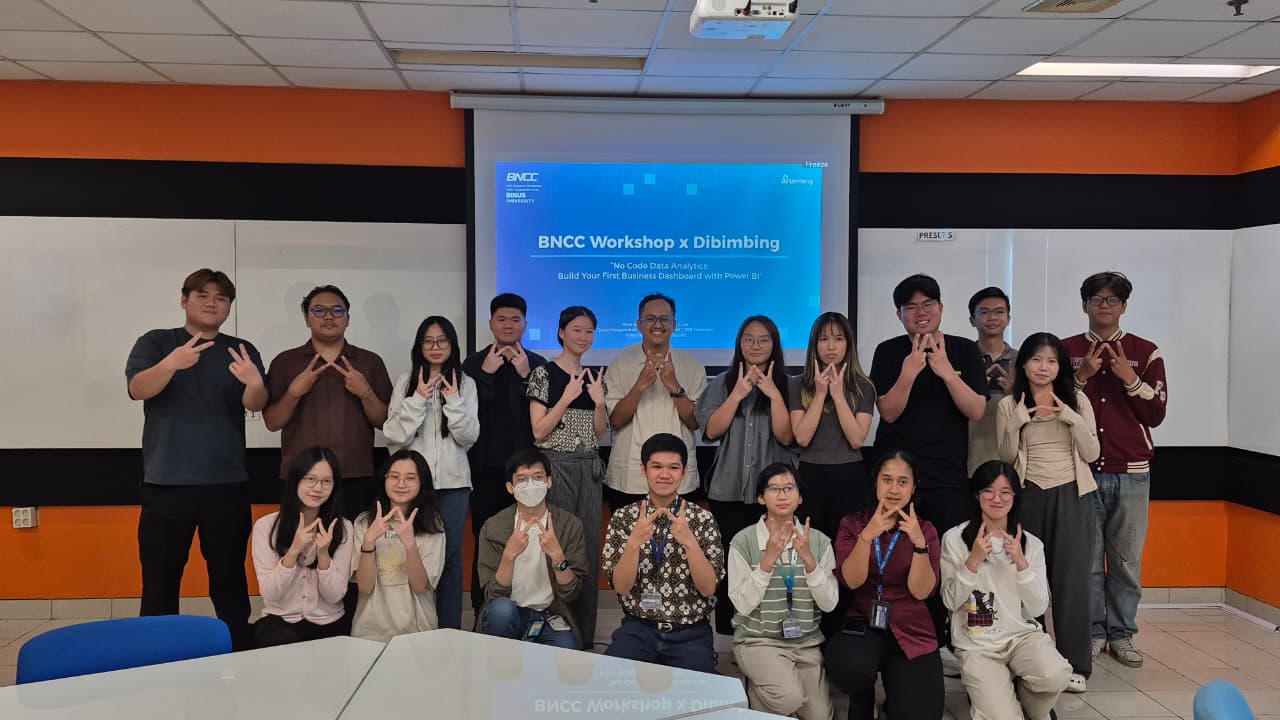 BNCC Workshop x Dibimbing: &ldquo;No Code Data Analytics: Build Your First Business Dashboard with Power BI&rdquo;