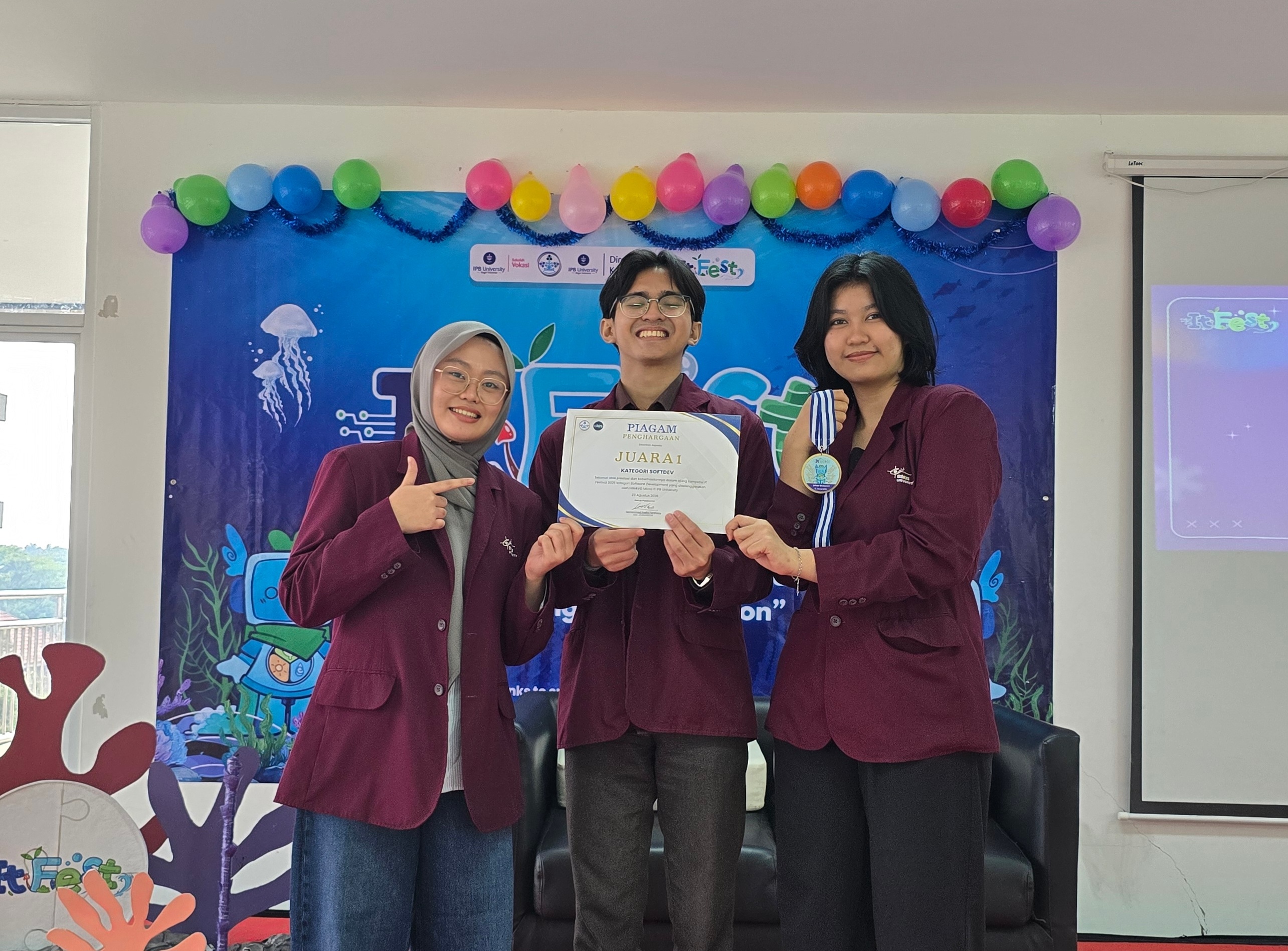 1st Place IT Fest 2026 IPB Web Development Competition