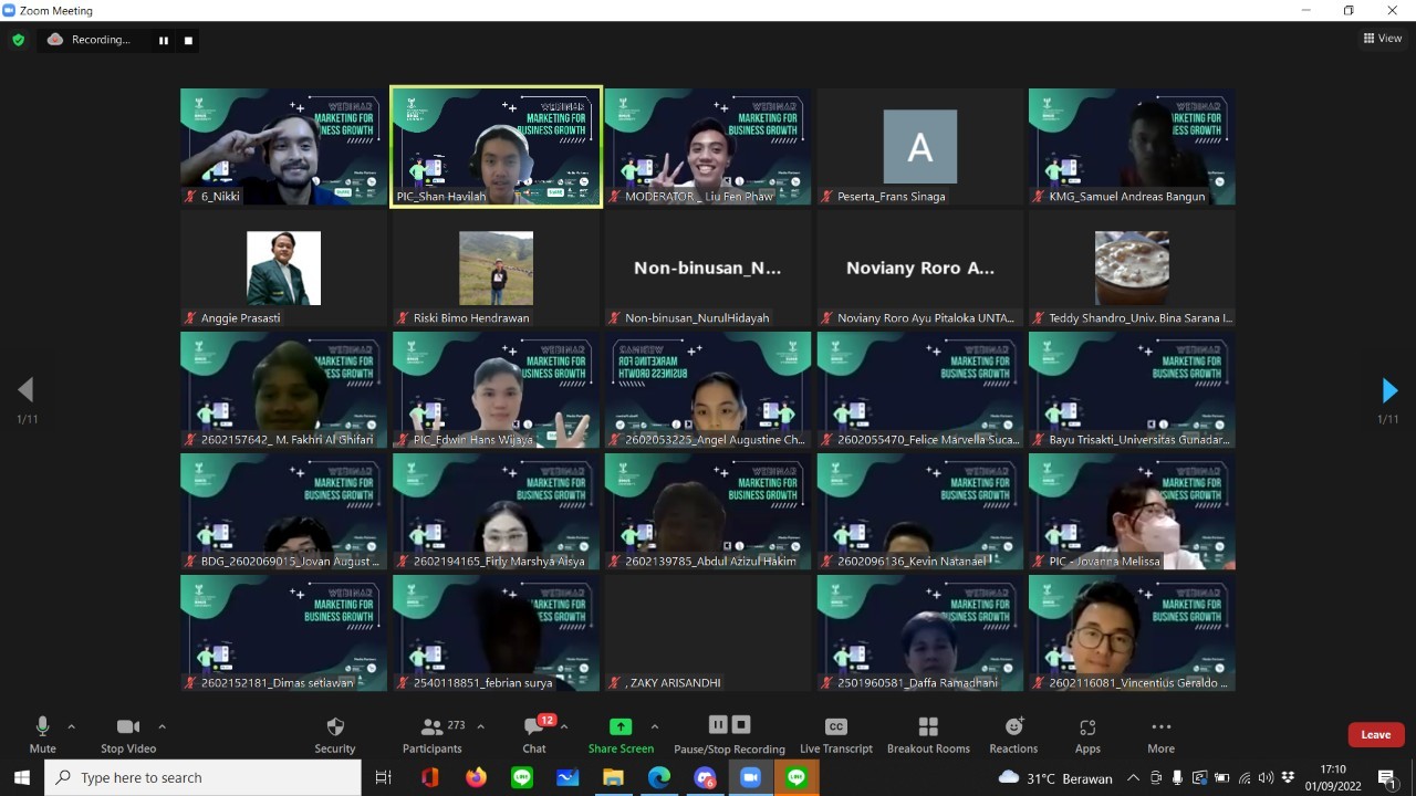 WEBINAR: MARKETING FOR BUSINESS GROWTH