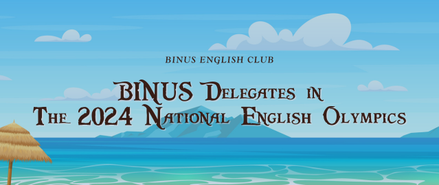 BINUS Delegates in The 2024 National English Olympics