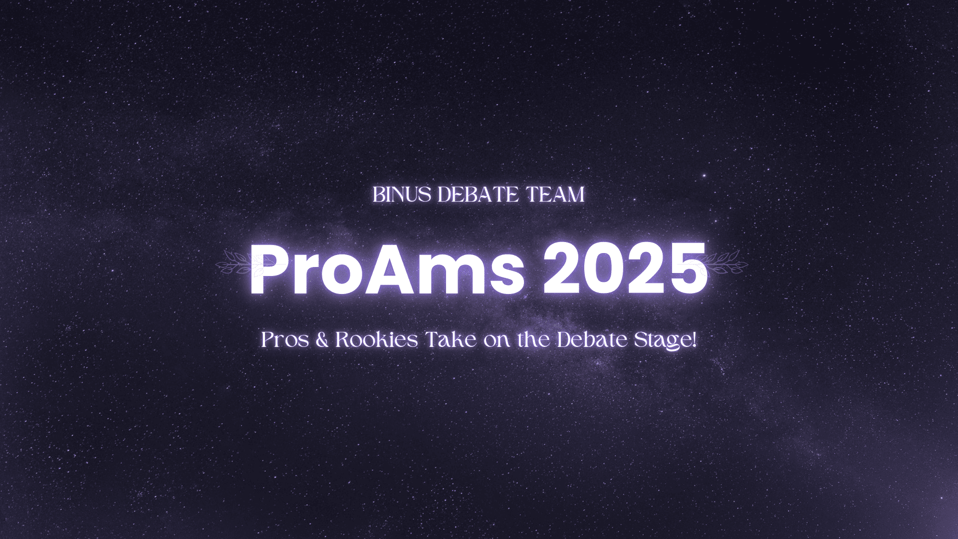BINUS Debaters Shine at ProAms 2025: A Showcase of Talent and Resilience