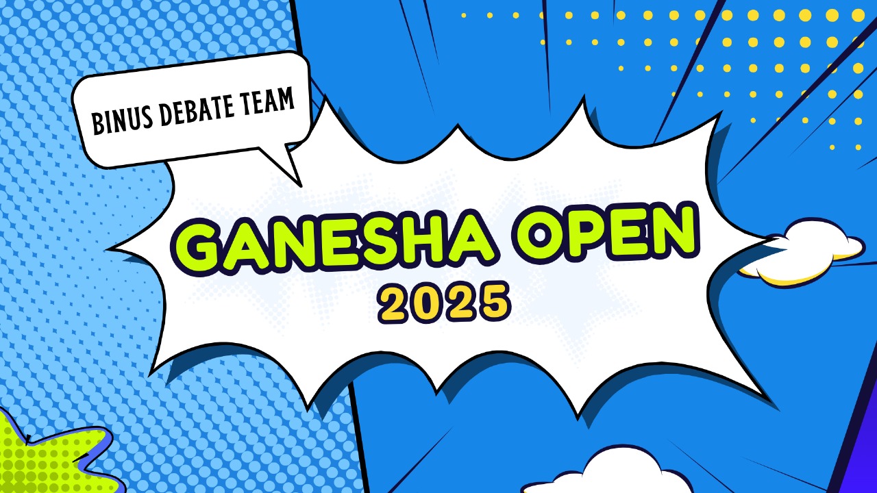 BINUS Debate Teams Take on Ganesha Open 2025