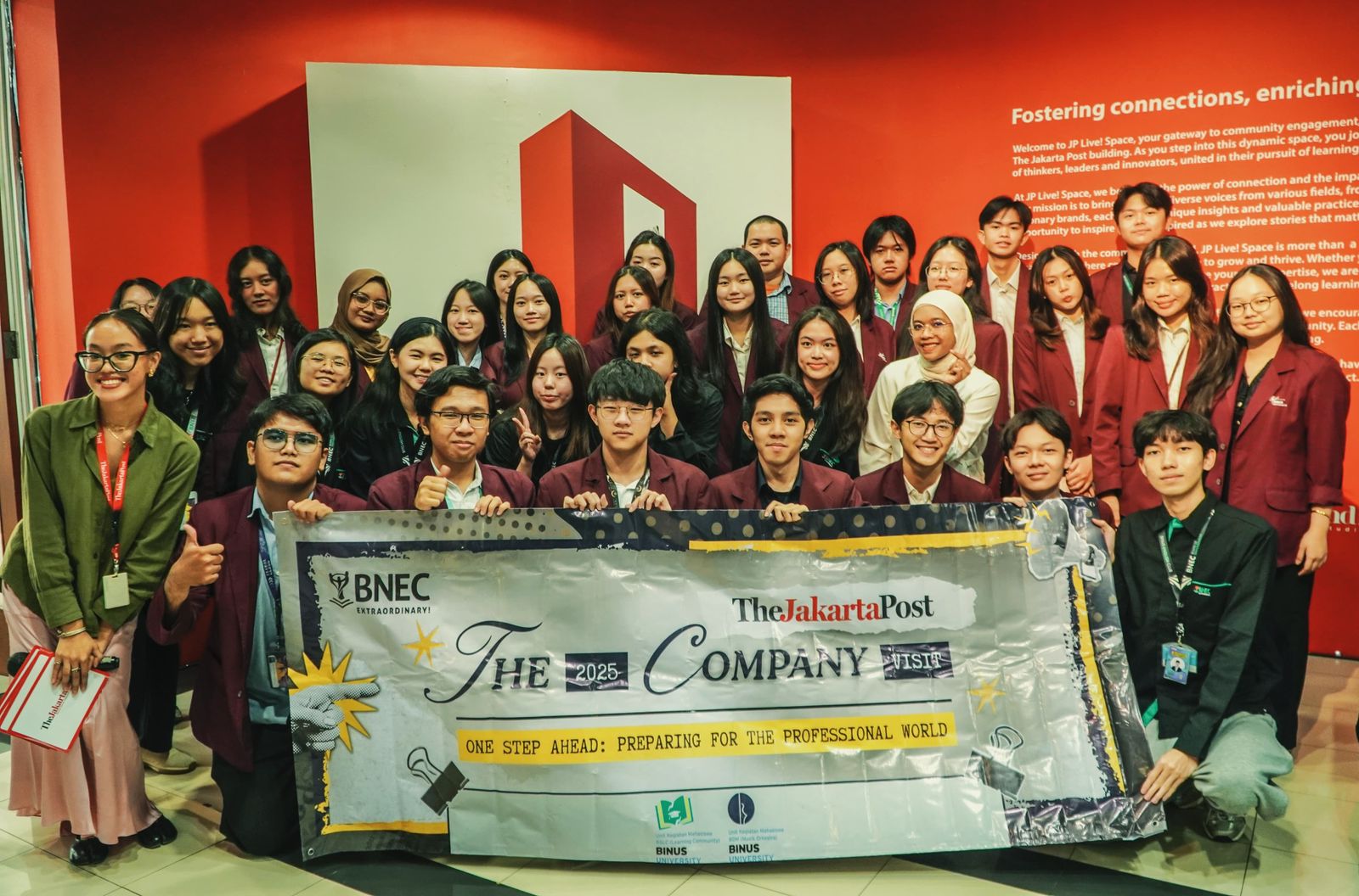 The Jakarta Post: One Step Ahead, Preparing For The Professional World – The 2025 BNEC Company Visit Recap
