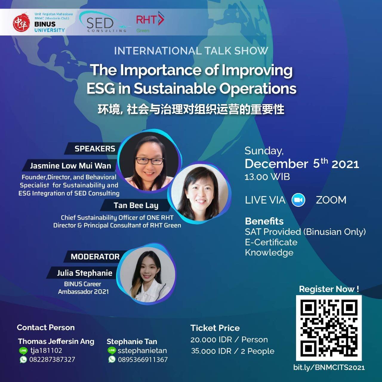 International Talk Show ”How ESG Improves Company’s Business”