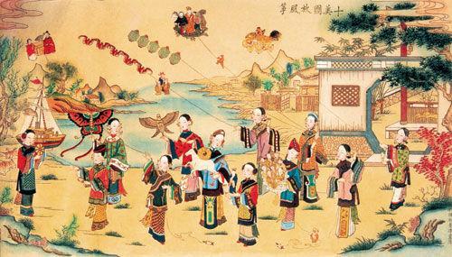 Sejarah Layangan di Cina