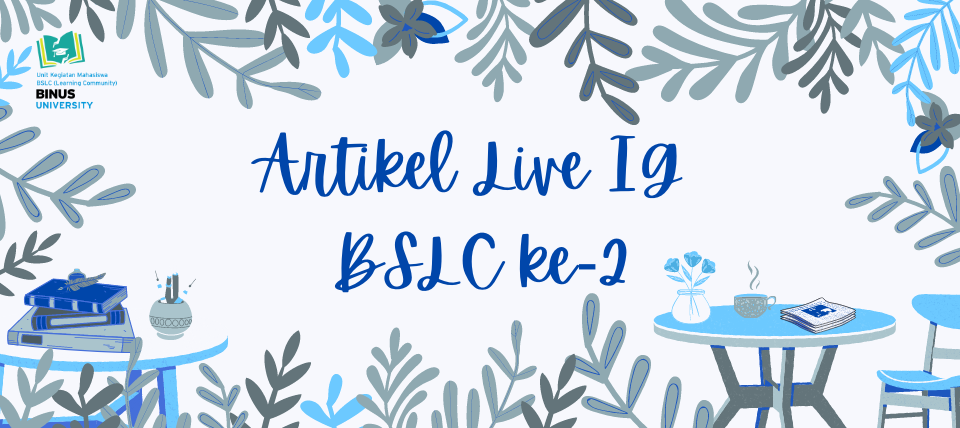 Artikel Live IG BSLC ke-2