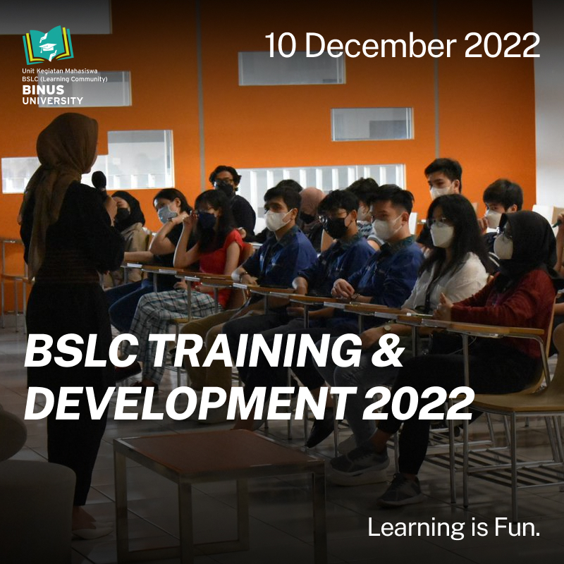 BSLC Training and Development 2022