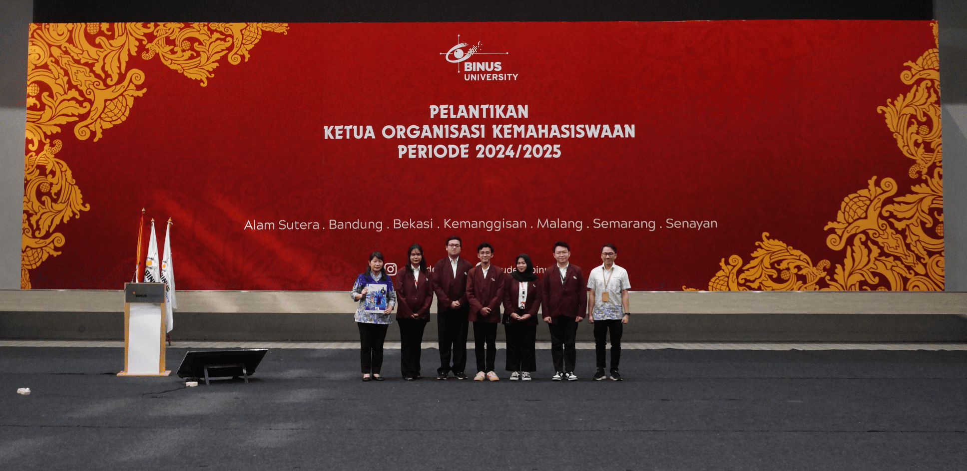 Pelantikan Ketua Organisasi Kemahasiswaan Periode 2024-2025