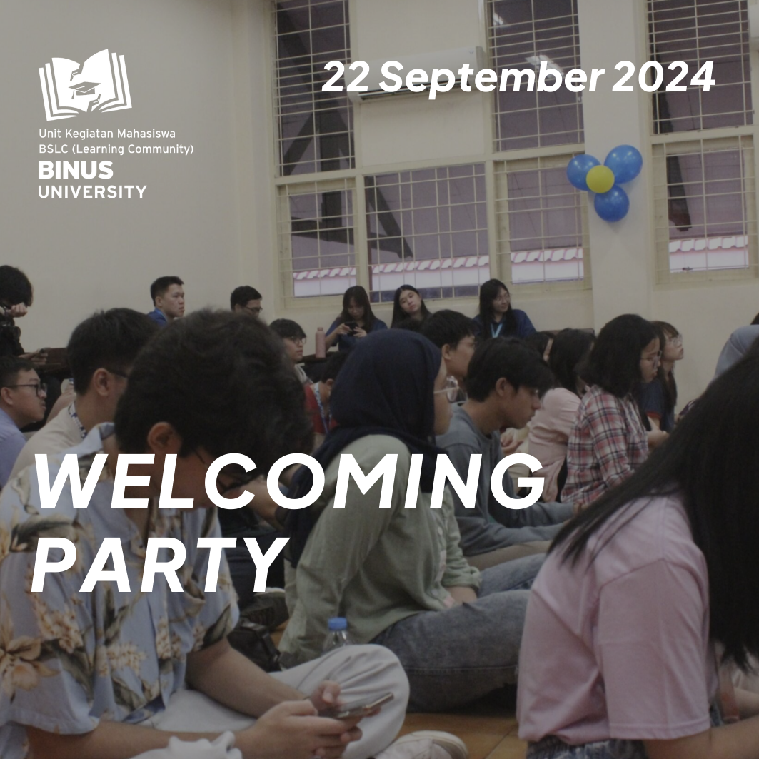 Welcoming Party BSLC 2024