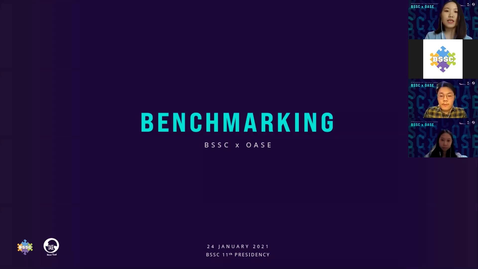 BSSC Benchmarking “Let’s Grow Together”