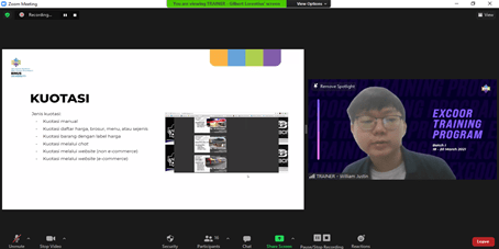 BSSC EXCOOR TRAINING PROGRAM – BATCH 1