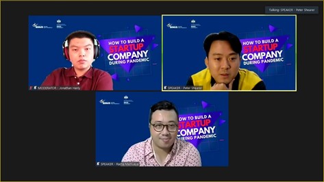 BSSC Talk Show “How to Build a Startup Company During Pandemic”