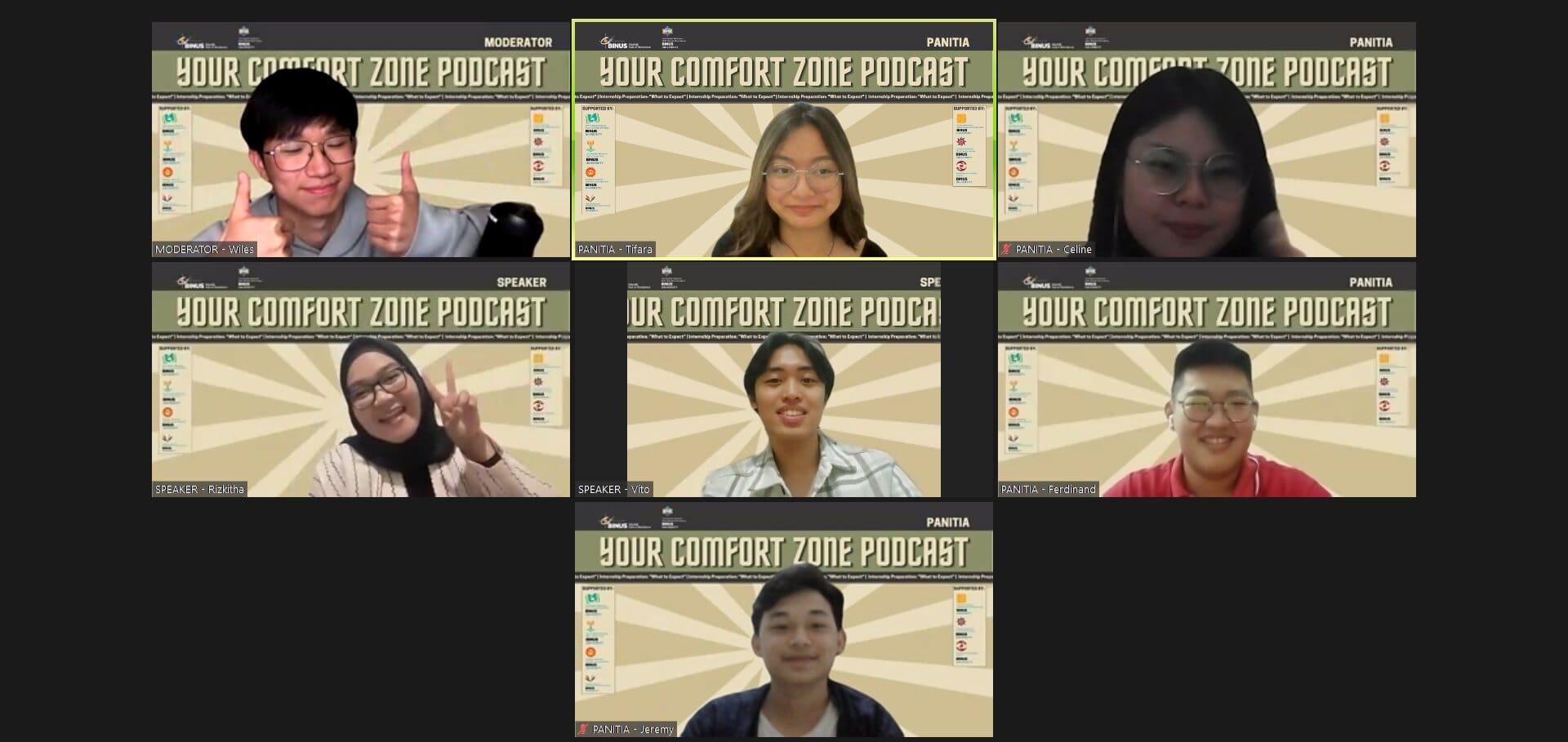 Your Comfort Zone Podcast – Internship Preparation: “What to Expect”