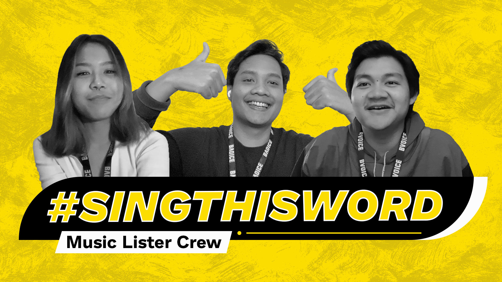 #SINGTHISWORD: Music Lister