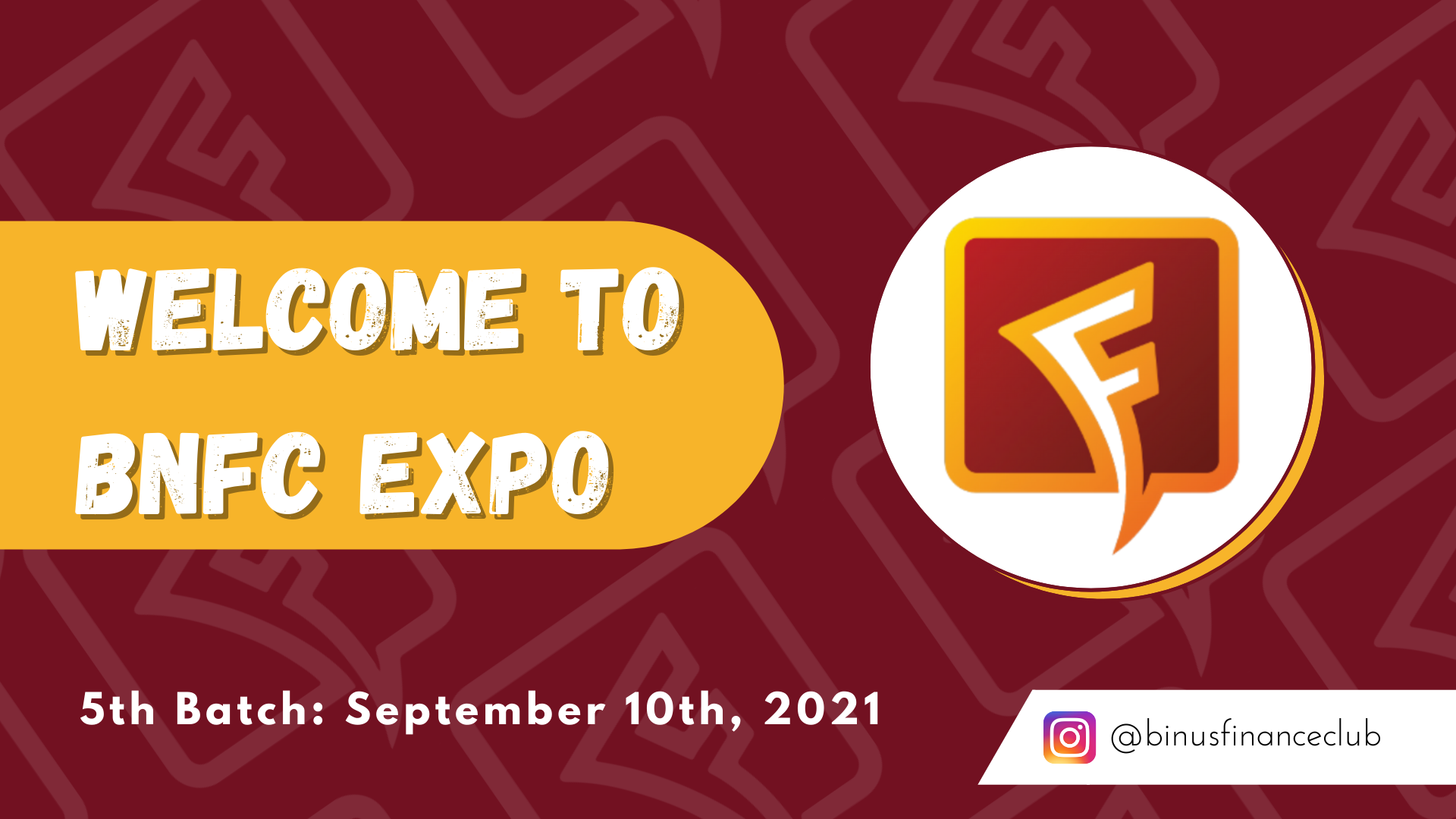 EXPO BNFC 2021 Batch 5