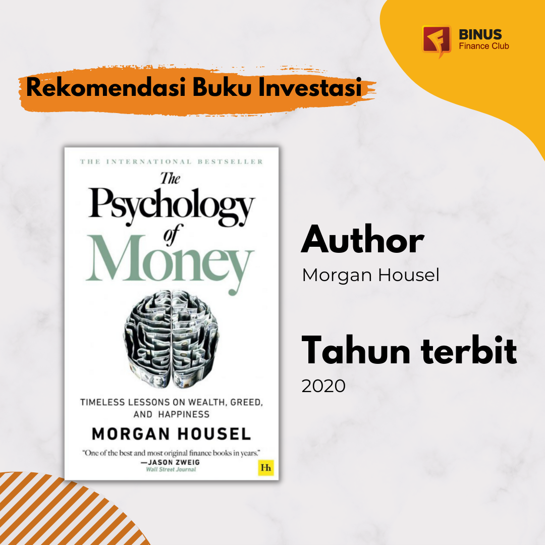 Rekomendasi Buku Investasi – The Psychology of Money